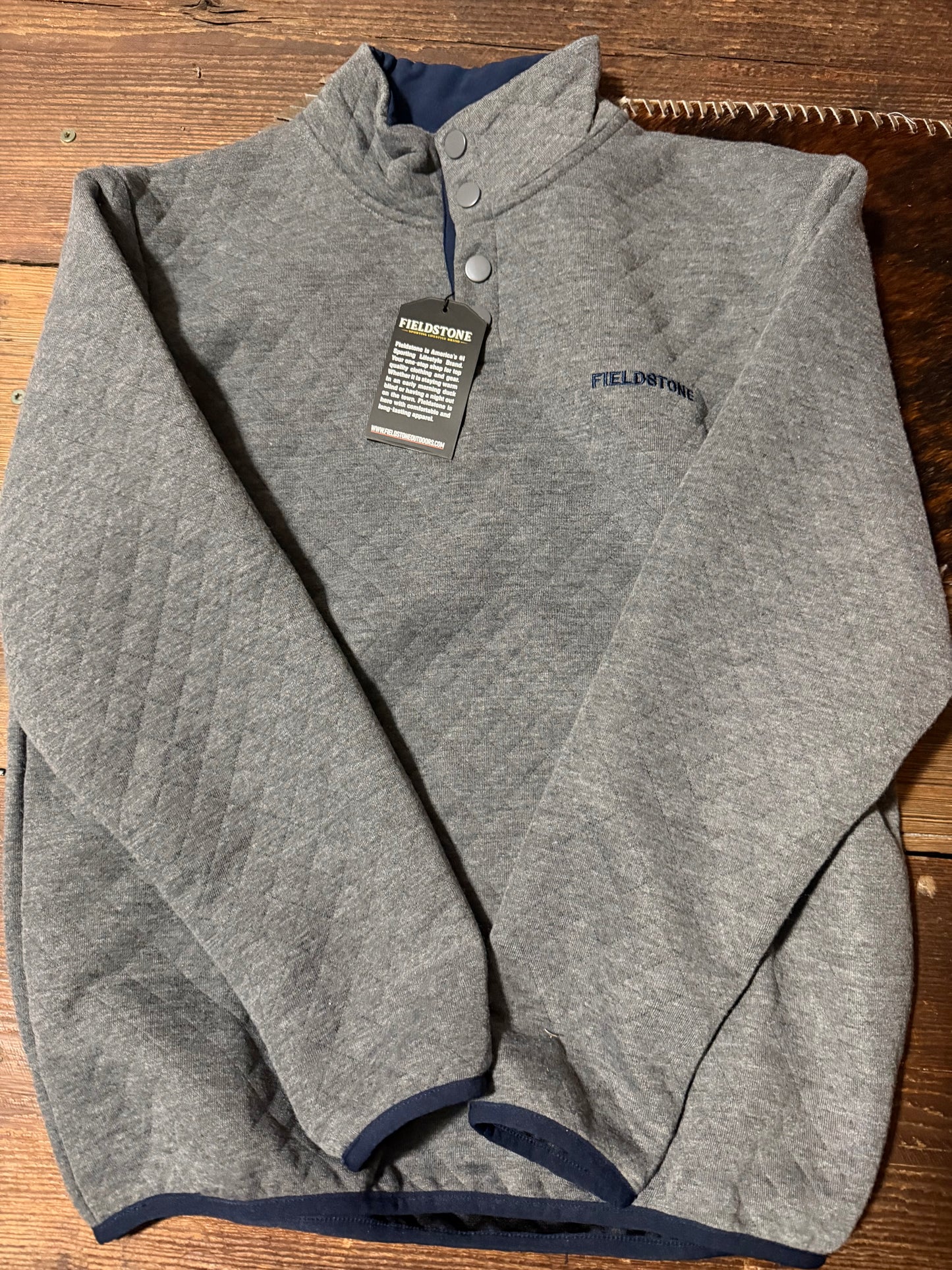 Fieldstone Grey Pullover