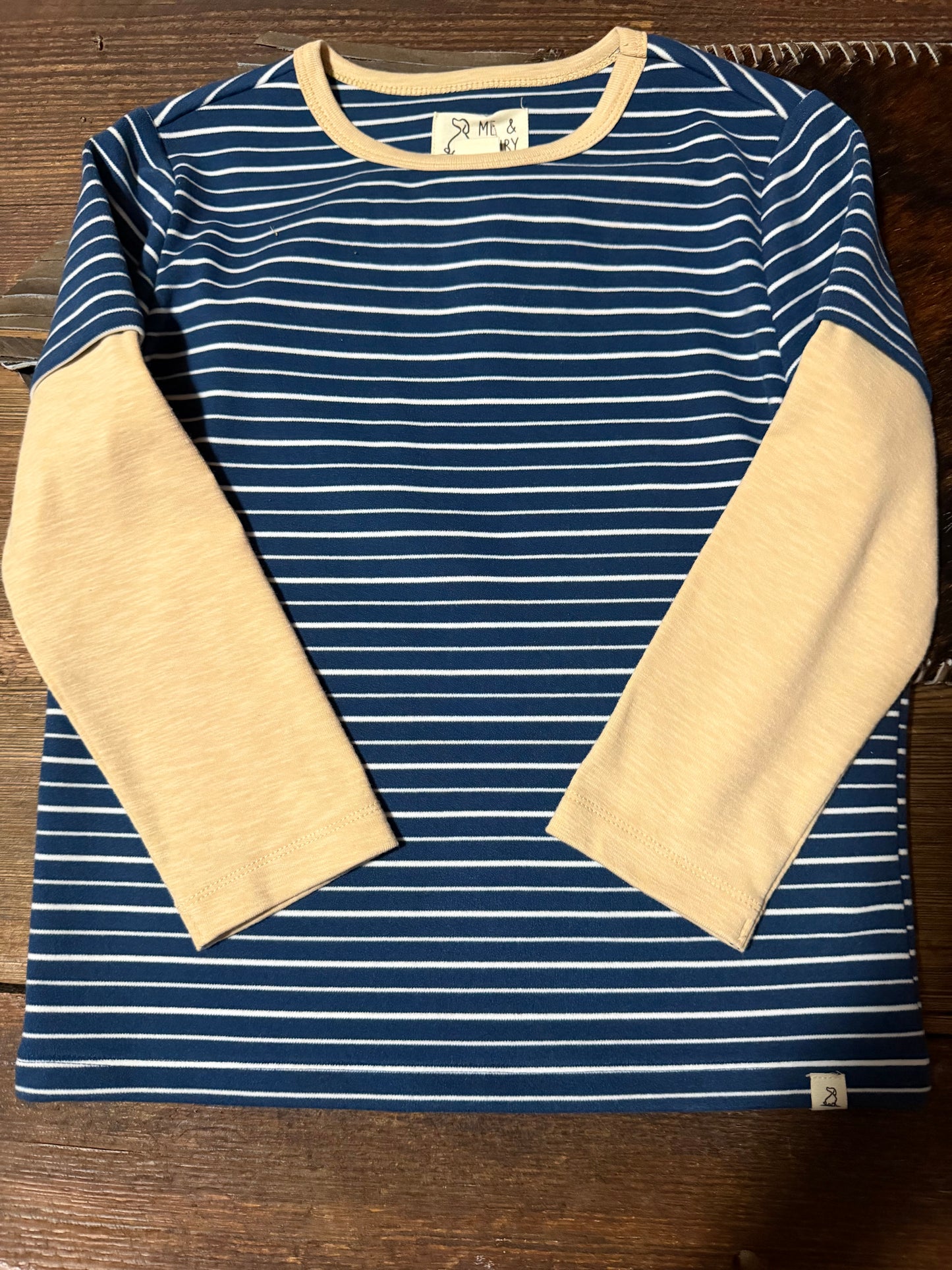 Blue/White Stripe Me & Henry Shirt