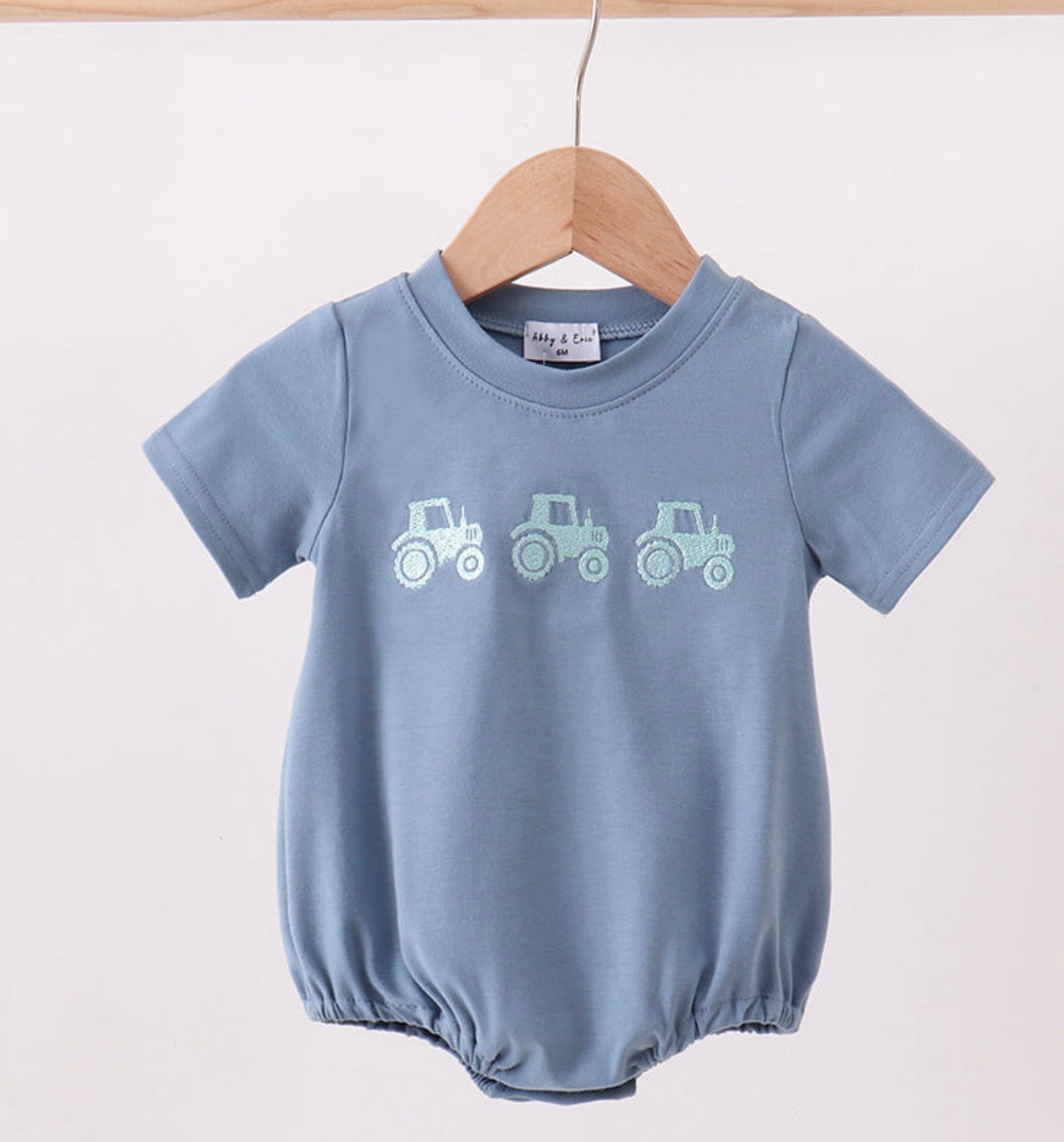 Blue Tractor Bubble