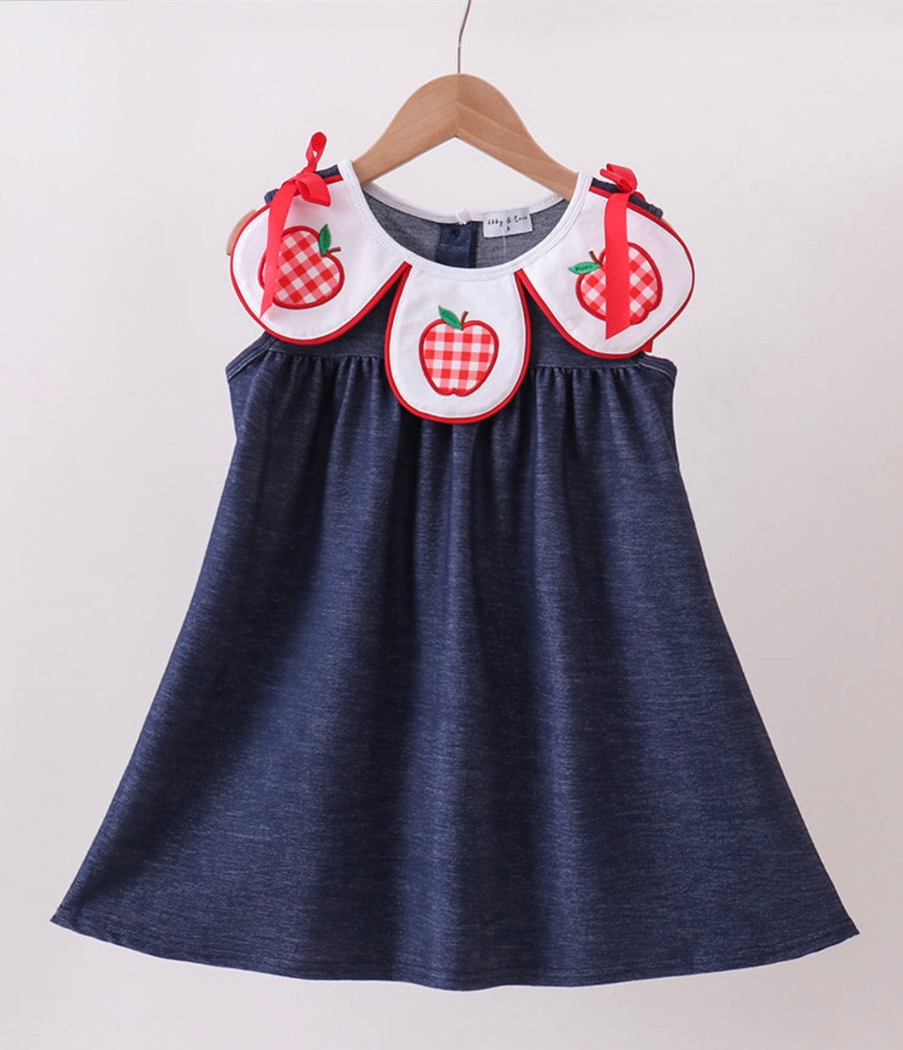 Navy Apple Dress