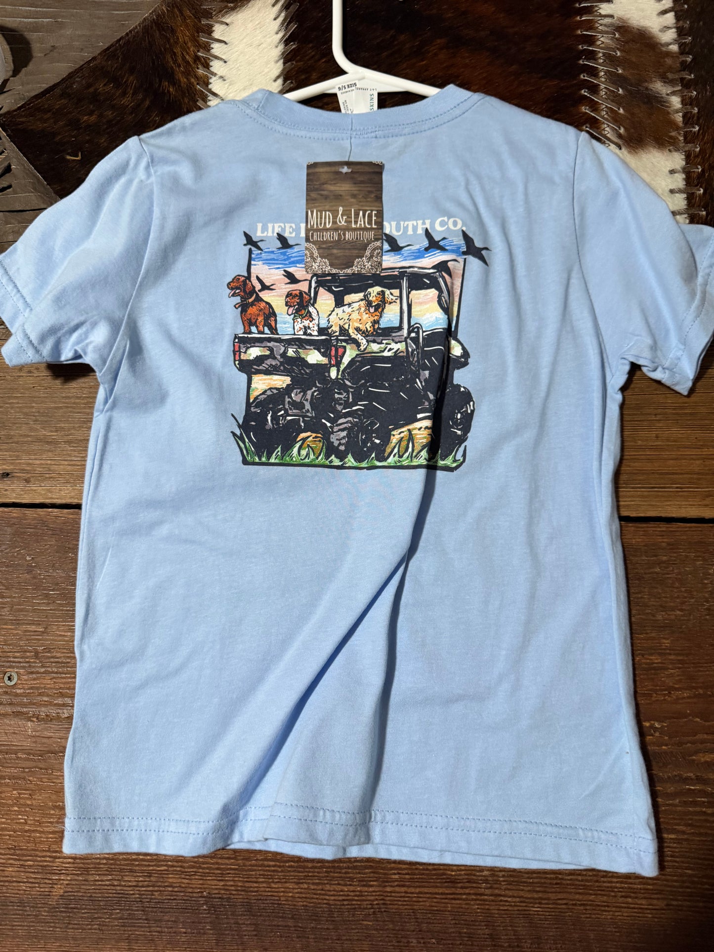 Life In The South Blue Side By Side Shirt