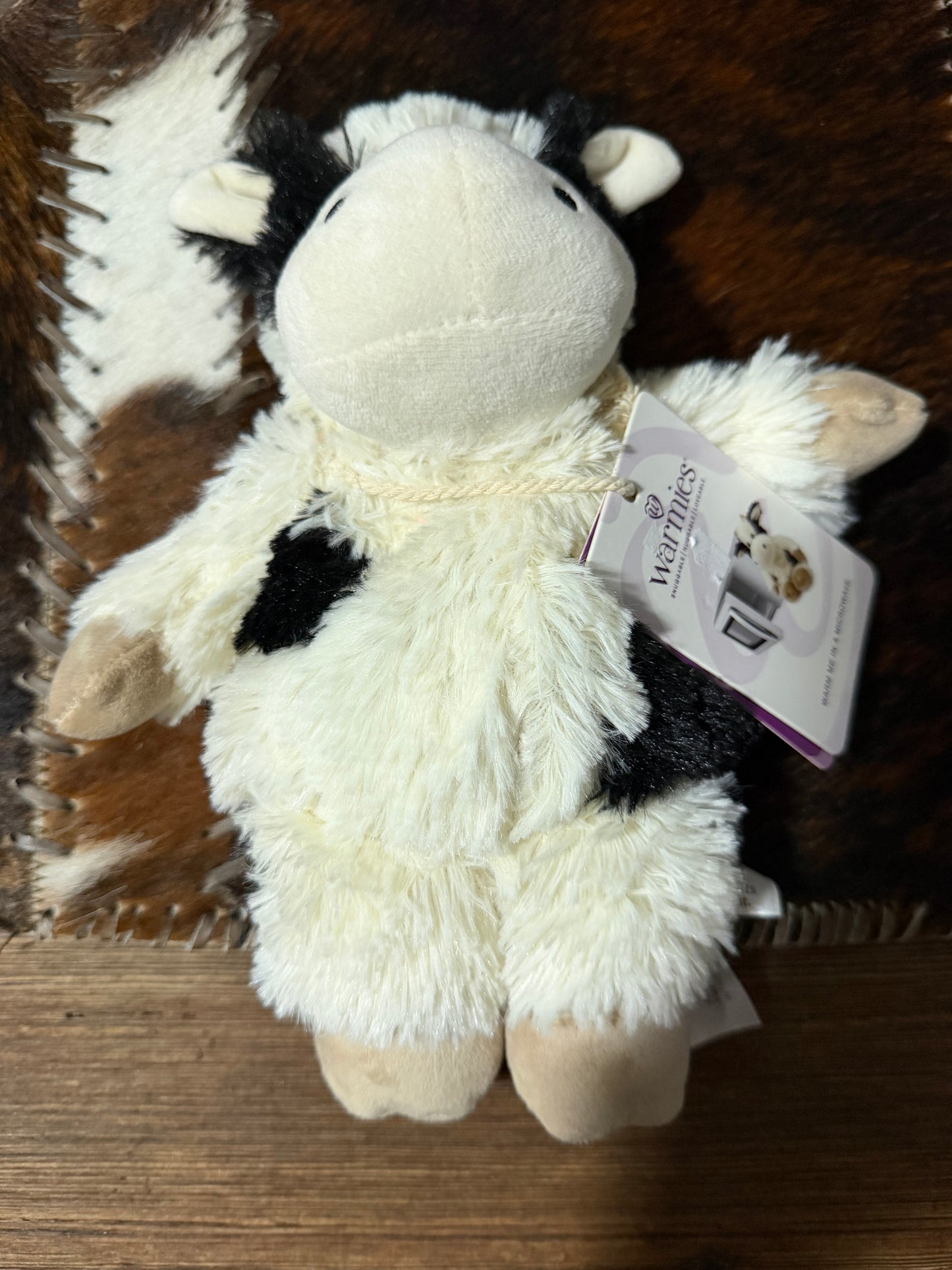 Black/White Cow Warmies