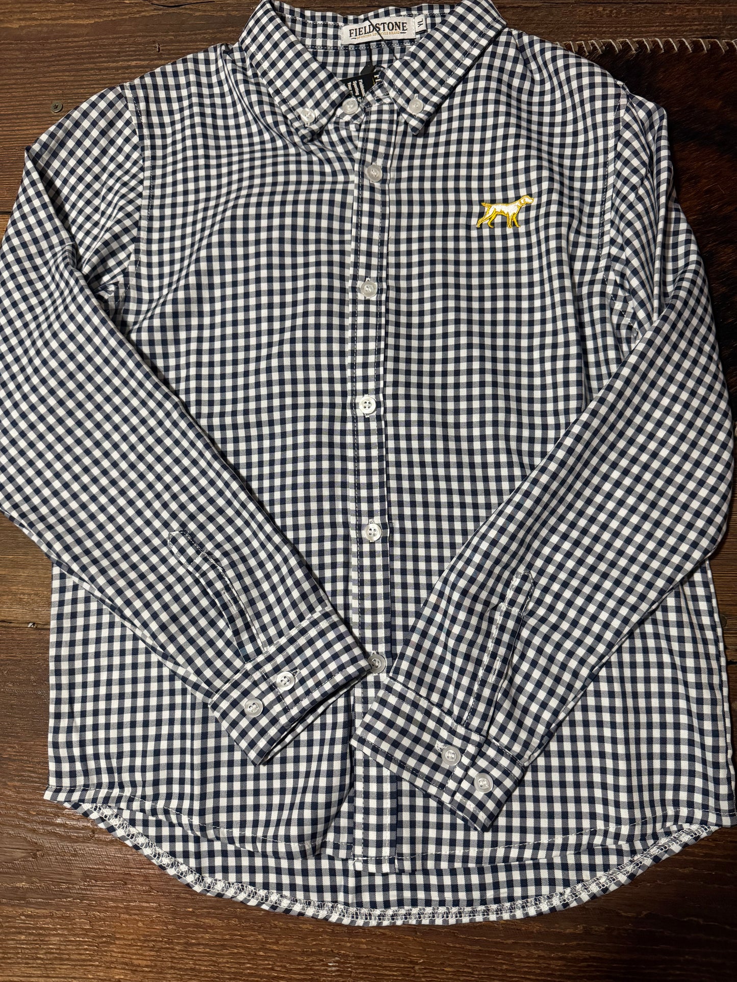 Navy Check Fieldstone Shirt
