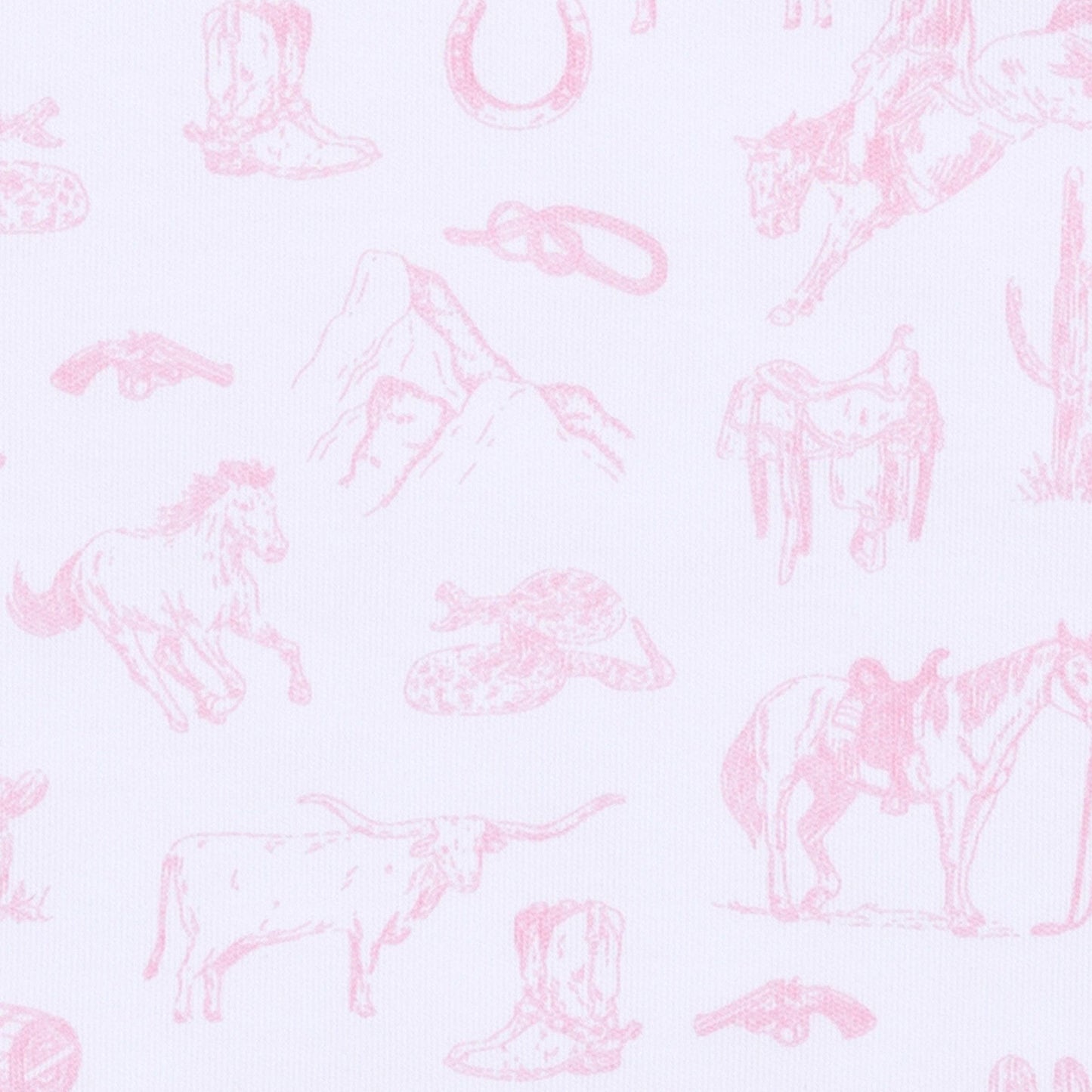 Magnolia Baby Wild West Toile Footie