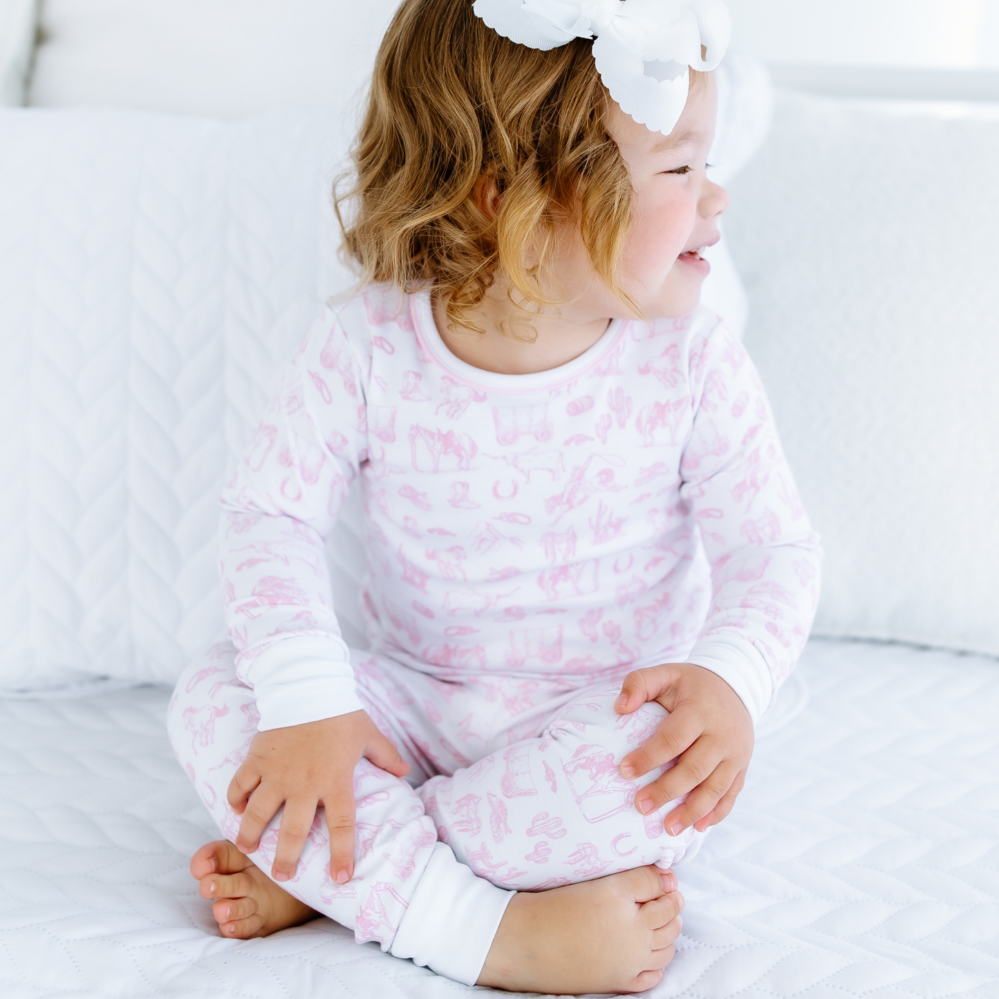 Magnolia Baby Wild West Toile Pjs