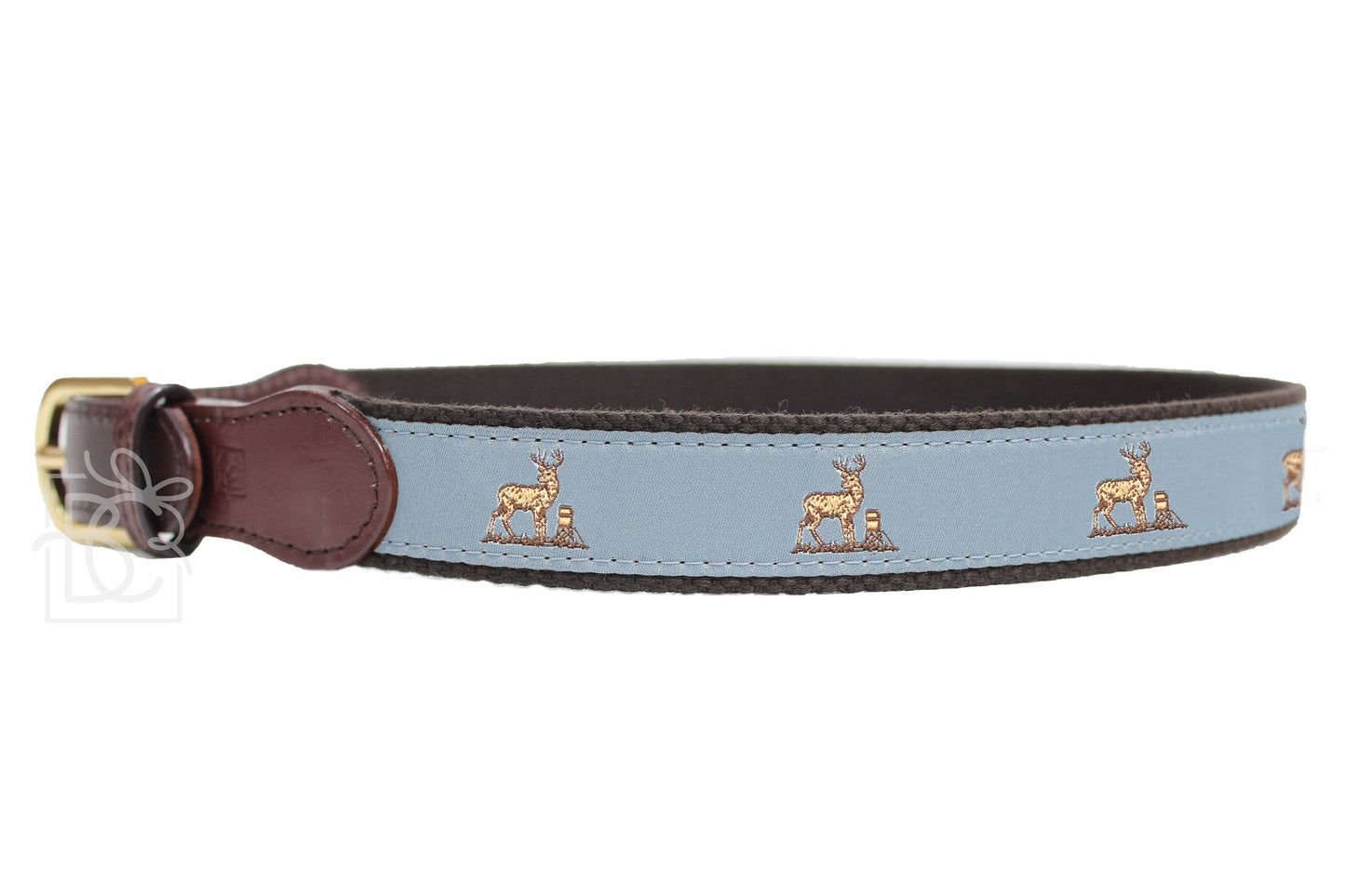 DUCK & DEER RIBBON BELTS: 24" (7-8 Years) / Deer