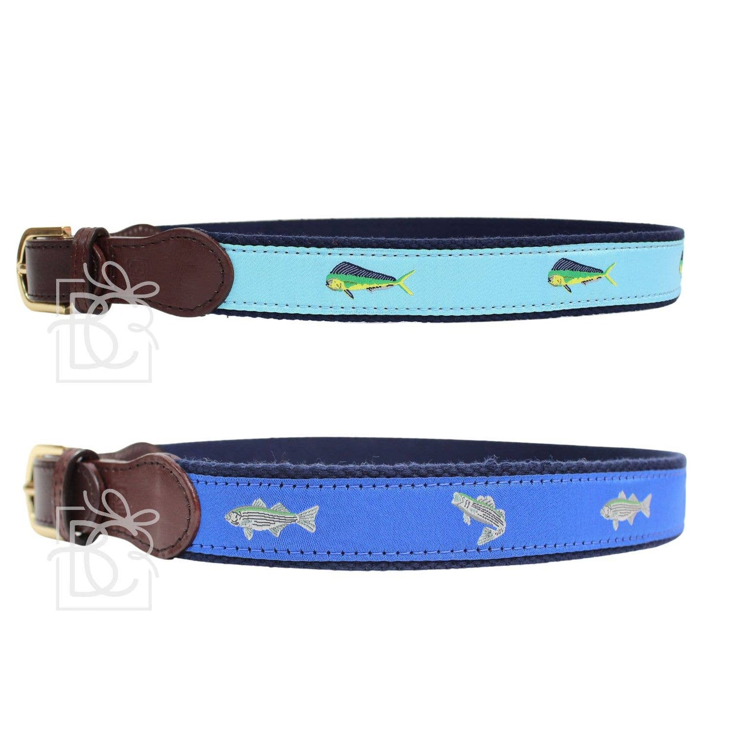 FISH RIBBON BELTS: 26" (9-10 Years) / Mahi Fish