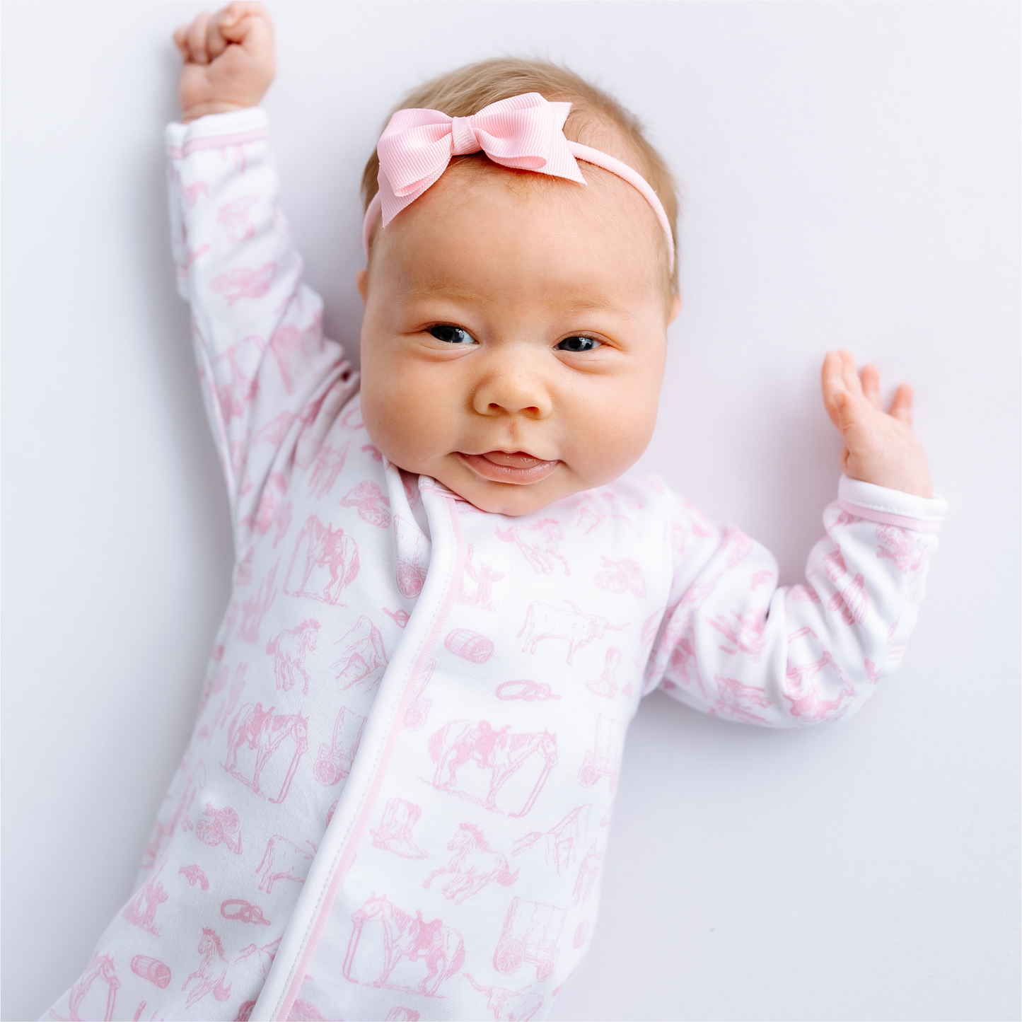 Magnolia Baby Wild West Toile Footie