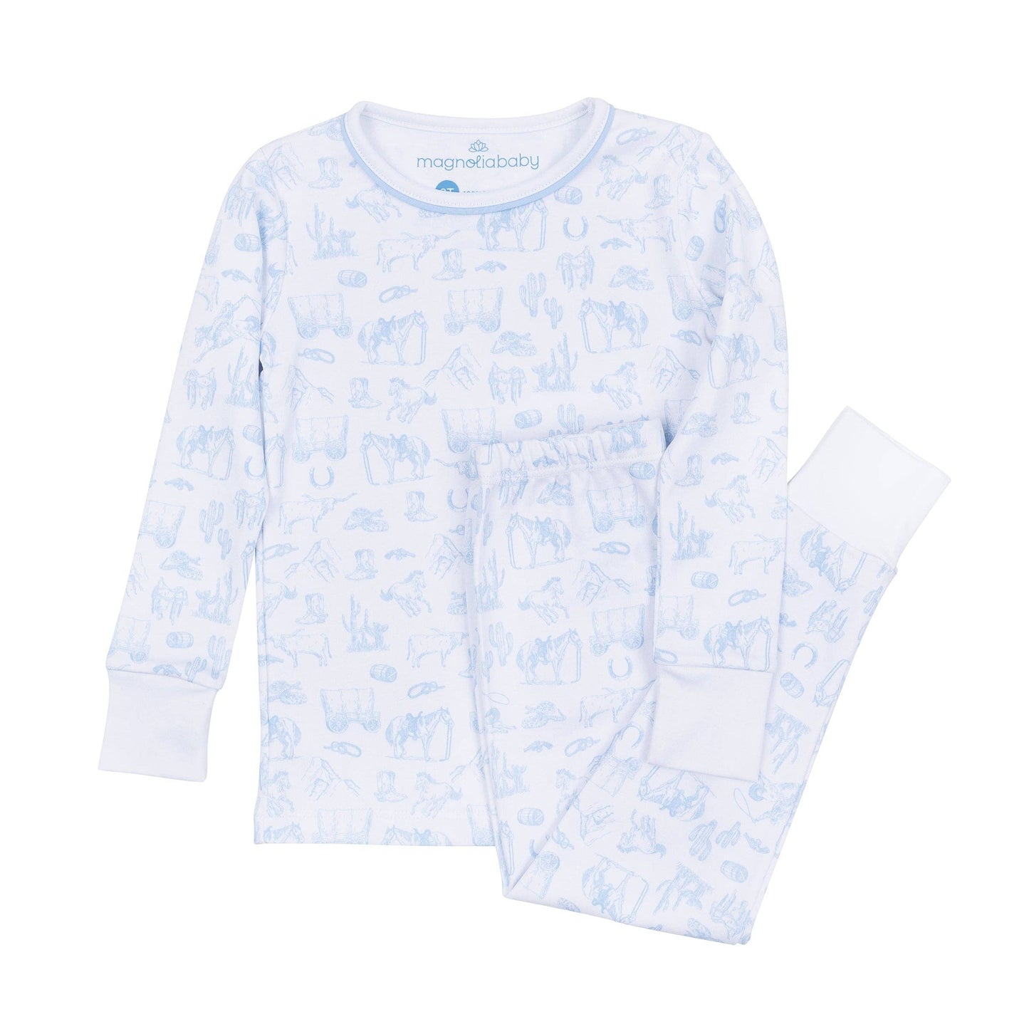 Magnolia Baby Wild West Toile Pjs