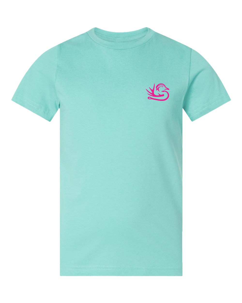 Pink Camo Dog Youth Tee: Chill