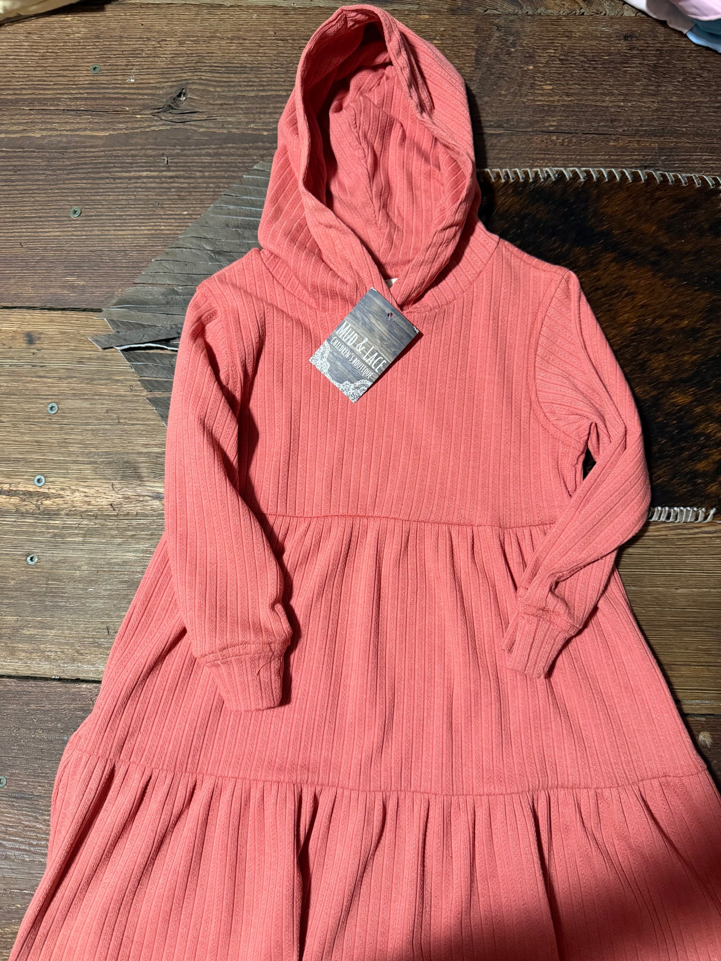 Vignette Coral Dress