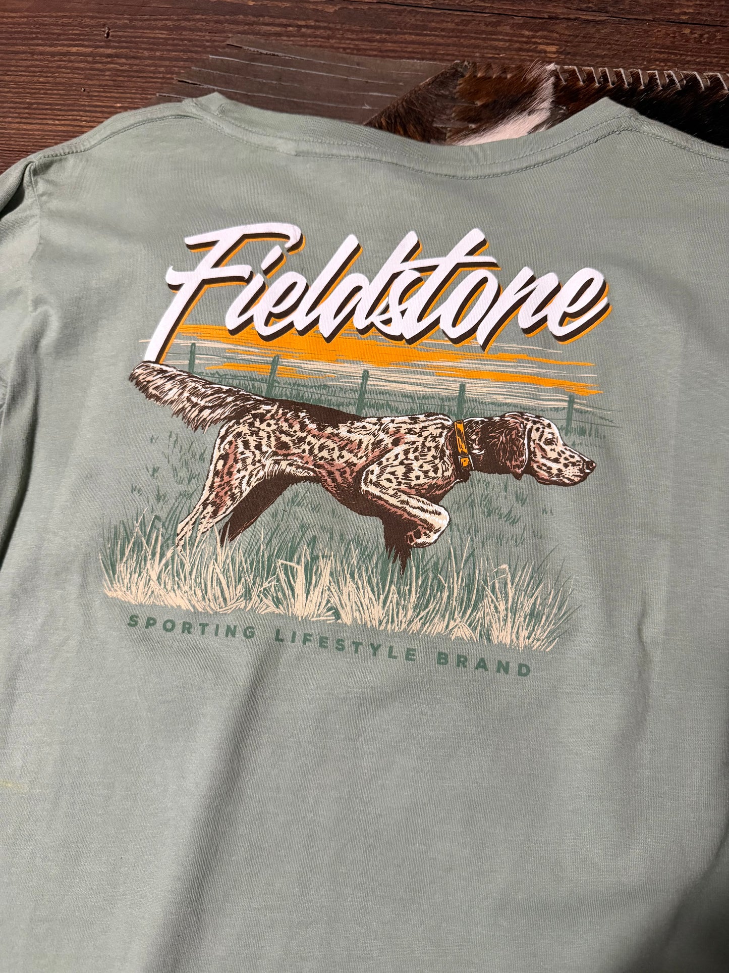 Green Fieldstone Long Sleeve Tee