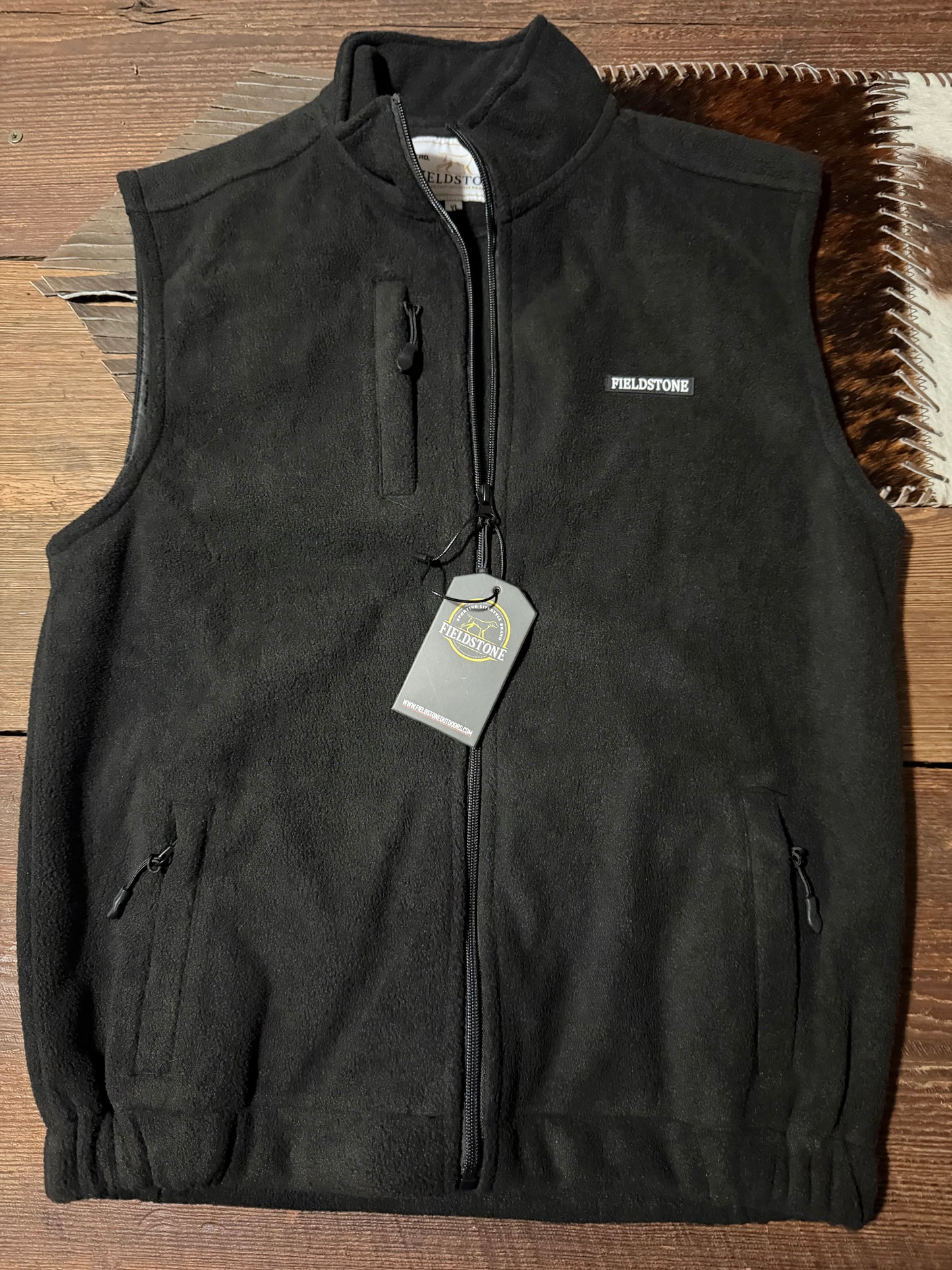 Black Fieldstone Vest