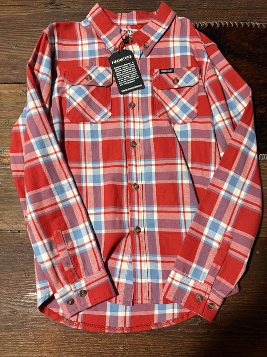 Red/Blue Plaid Fieldstone Shirt