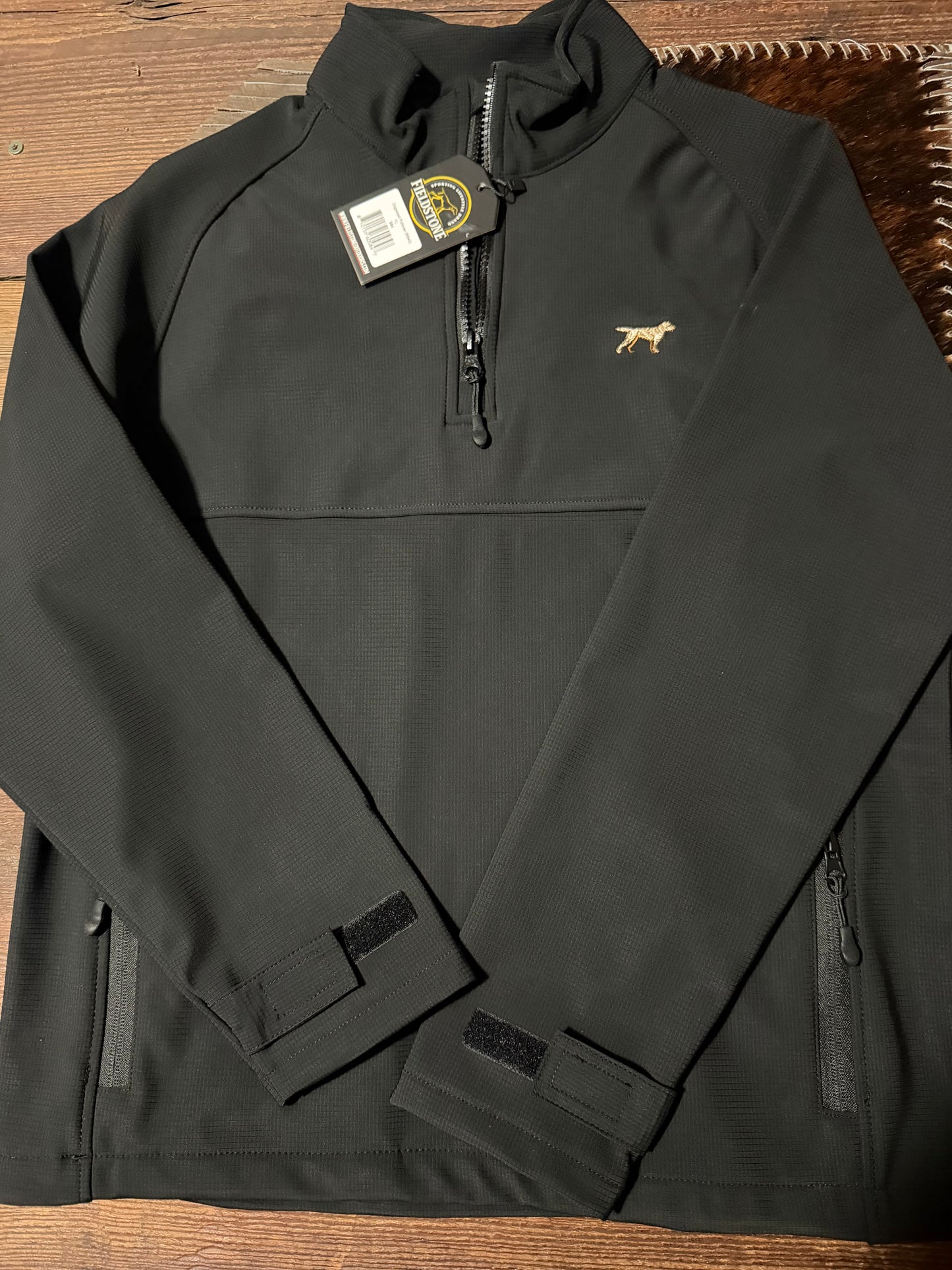 Black Fieldstone Pullover
