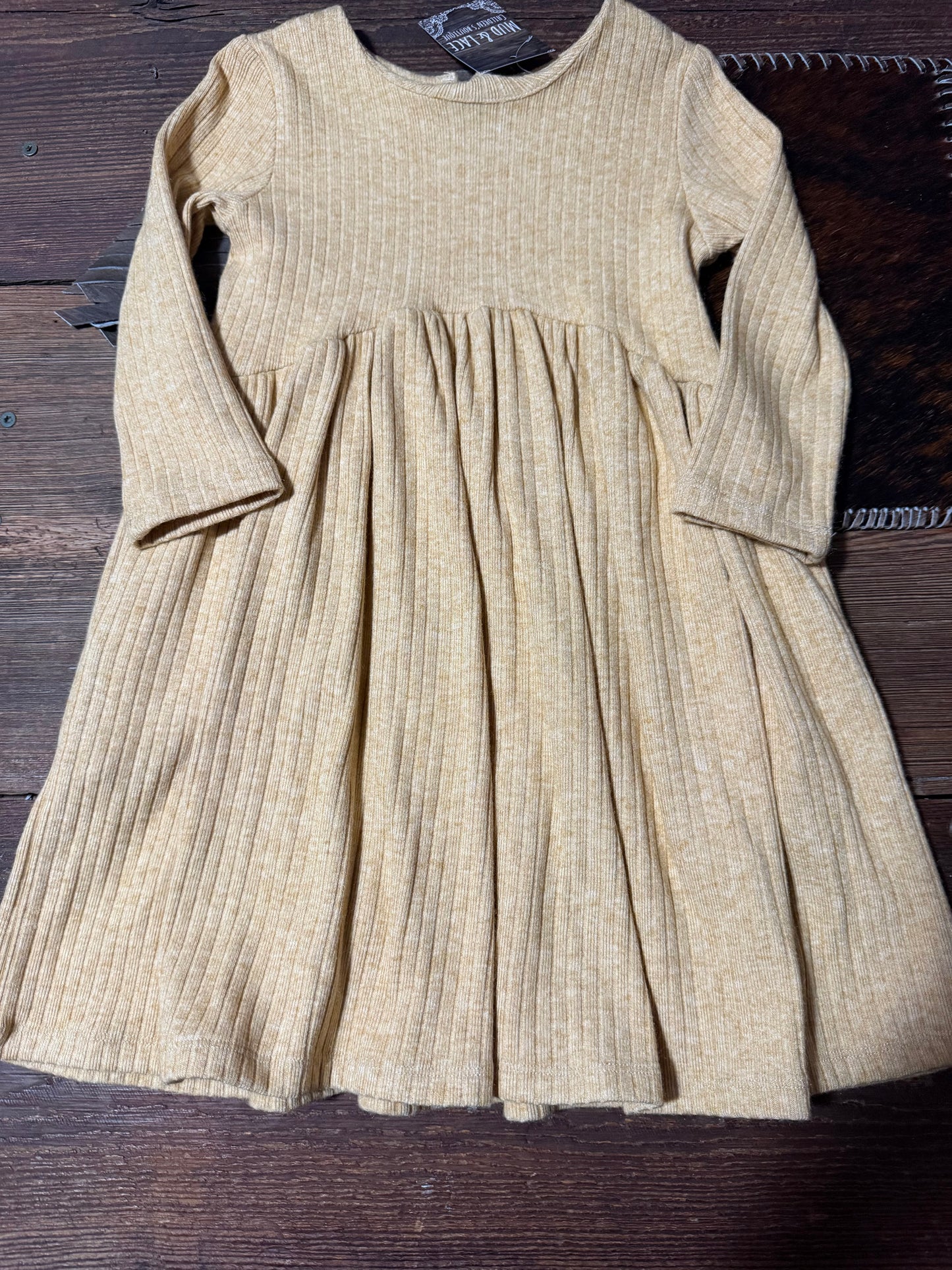 Vignette Mustard Dress