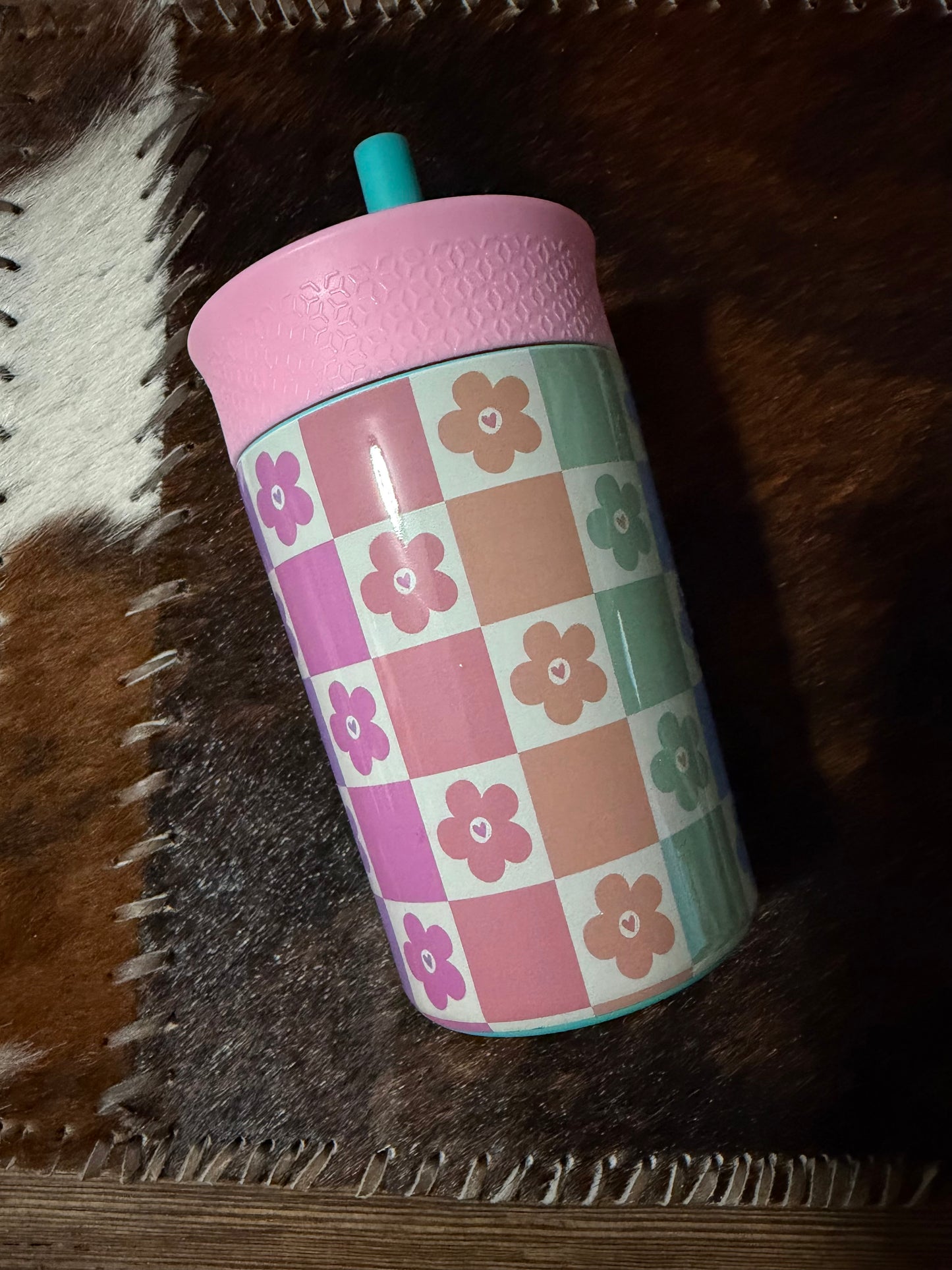 Pink Flower Cup