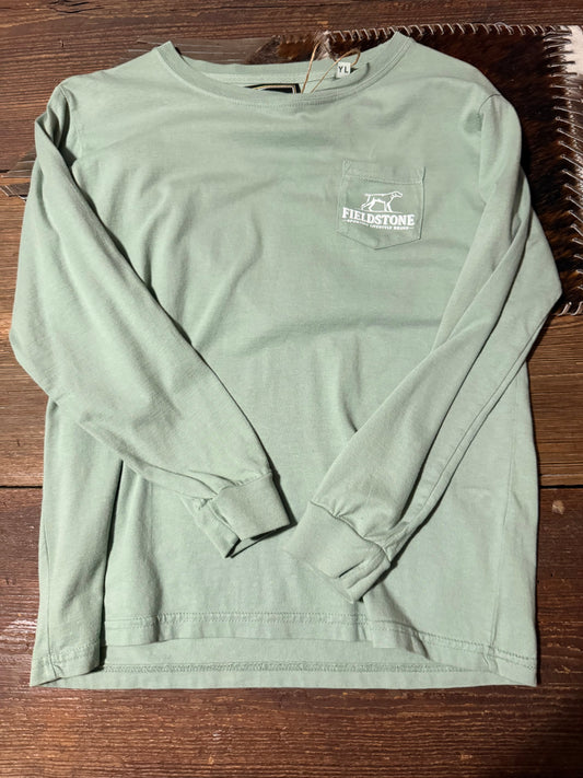 Green Fieldstone Long Sleeve Tee