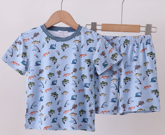 Bamboo Fish Pj Set