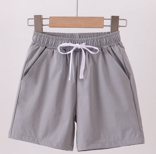 Grey Performance Boy Shorts