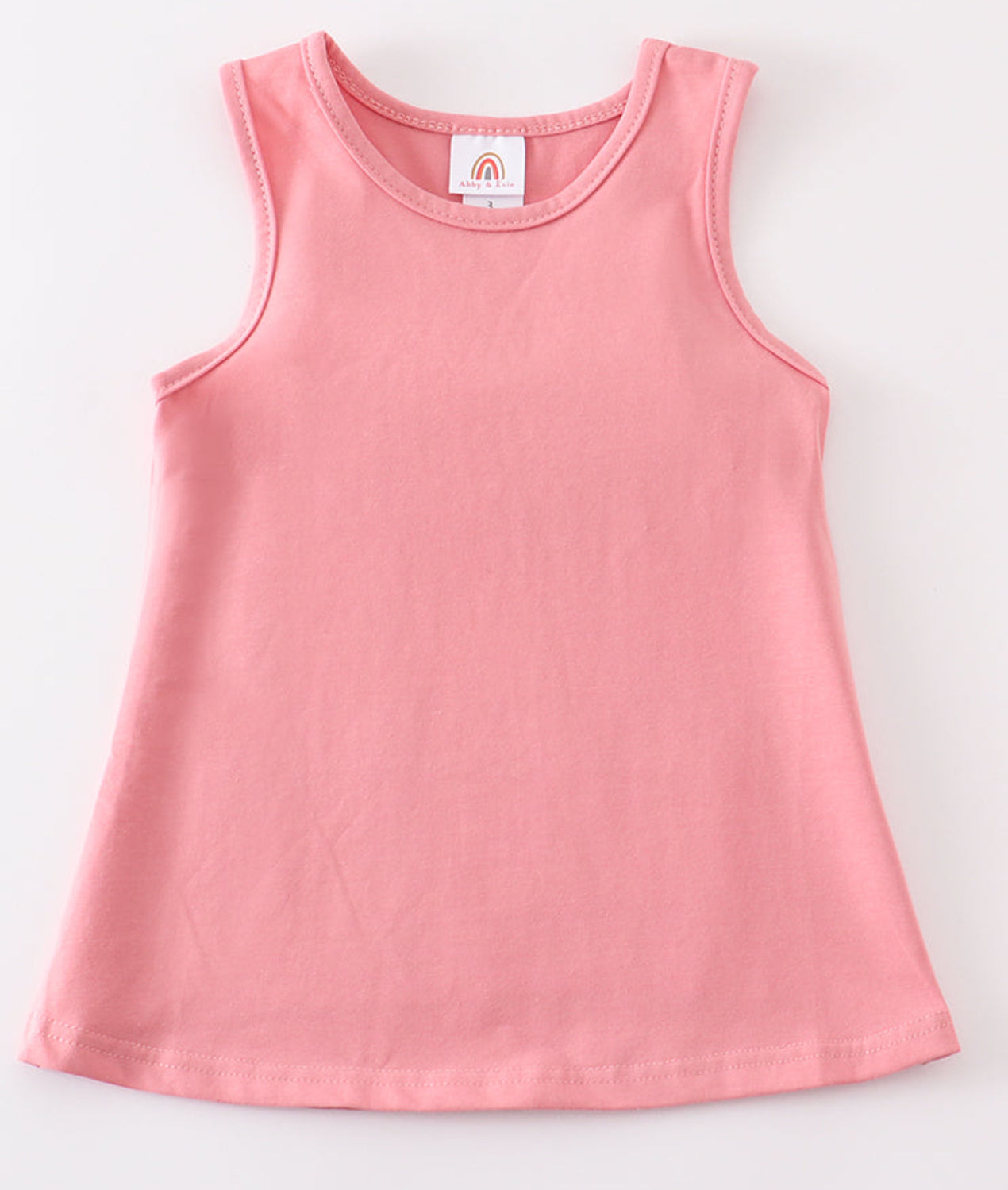 Mauve Tank Top w/ Bow on Back