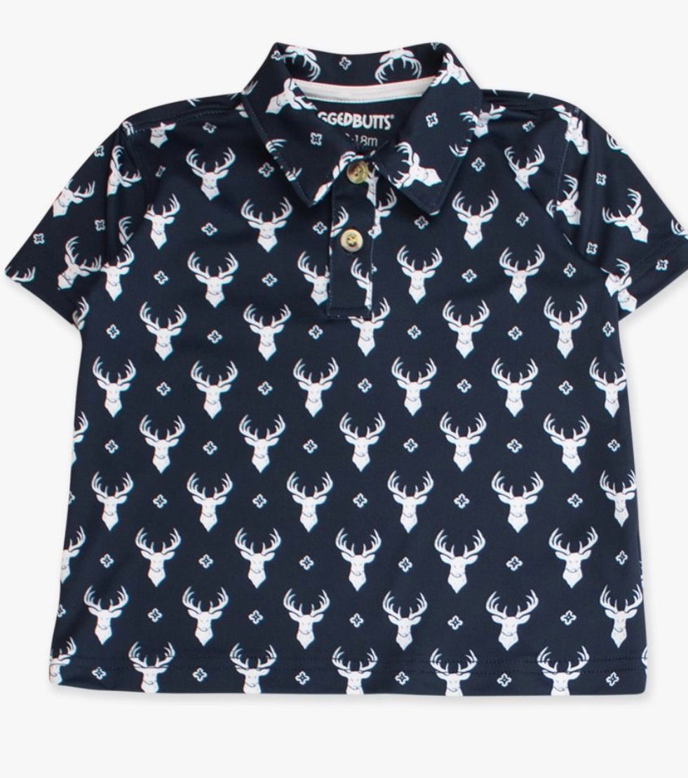 Little Lodge Short Sleeve Performance Polo
