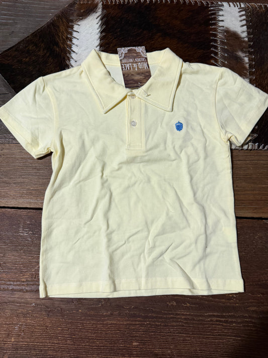 The Oaks Yellow Boy Collar Shirt