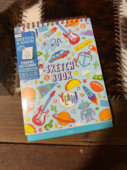 Blue Sketch Book