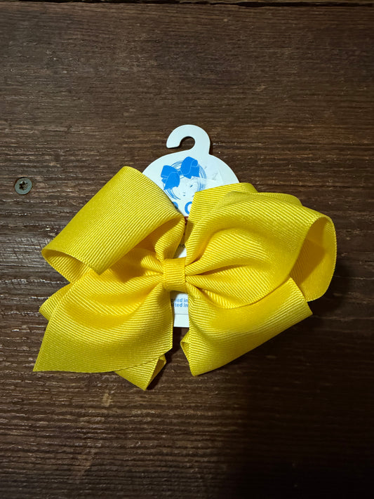 Golden Yellow Wee Ones Bow