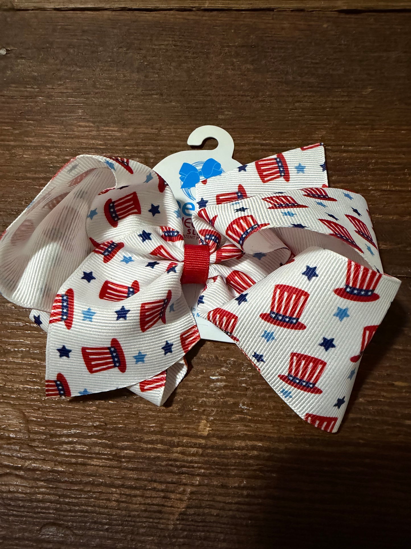 Red/White/Blue Wee Ones Bow