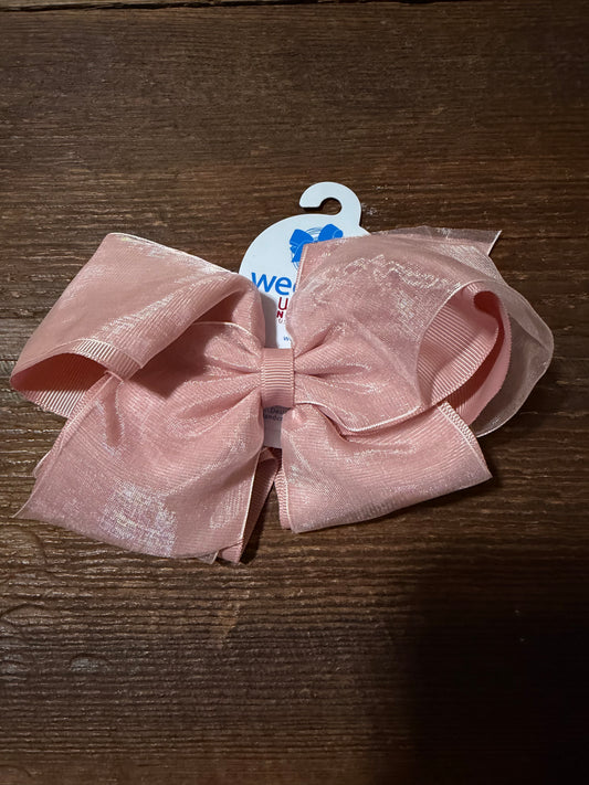 Dusty Pink Wee Ones Bow