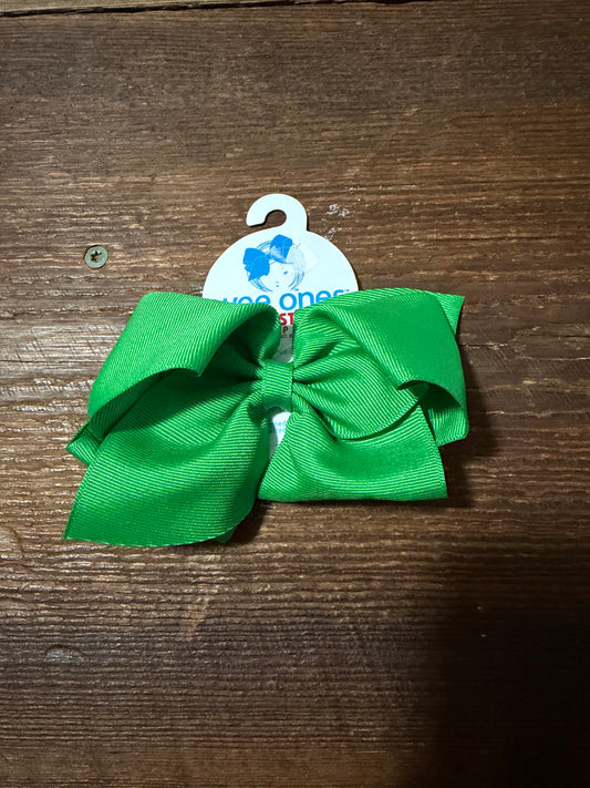 Green Wee Ones Bow