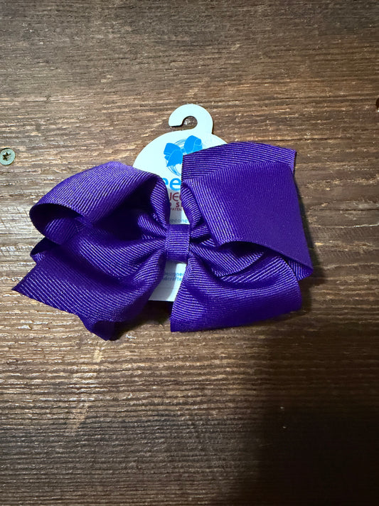 Purple Wee Ones Bow