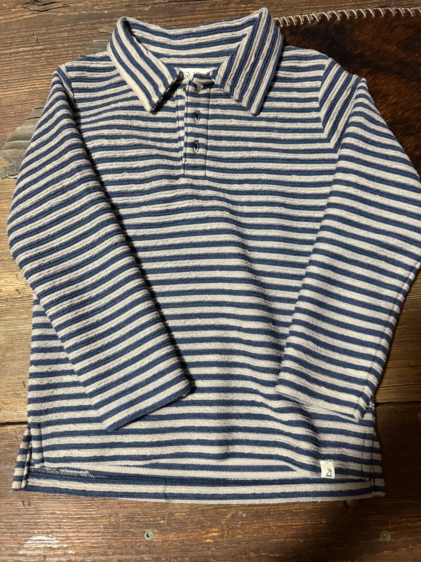 Blue Stripe Me & Henry Shirt