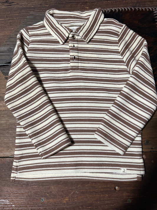 Tan Stripe Me & Henry Shirt