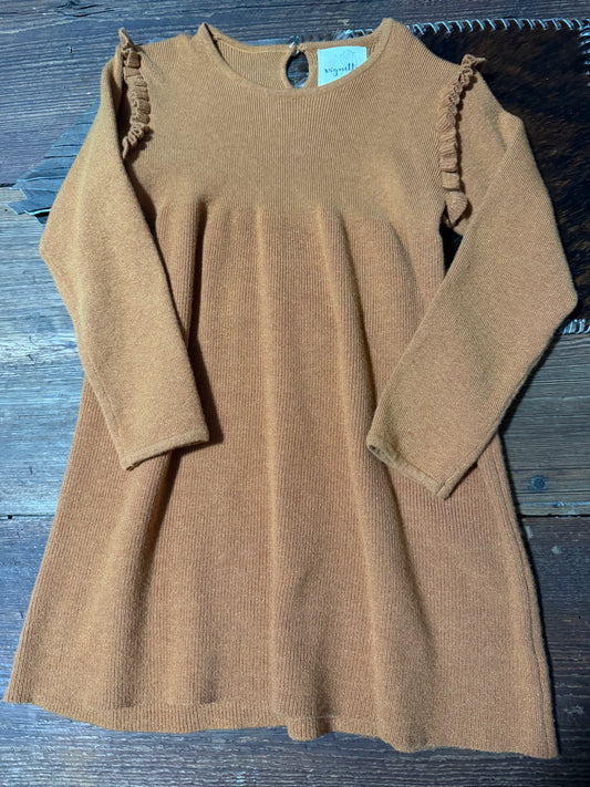 Vignette Rust Dress