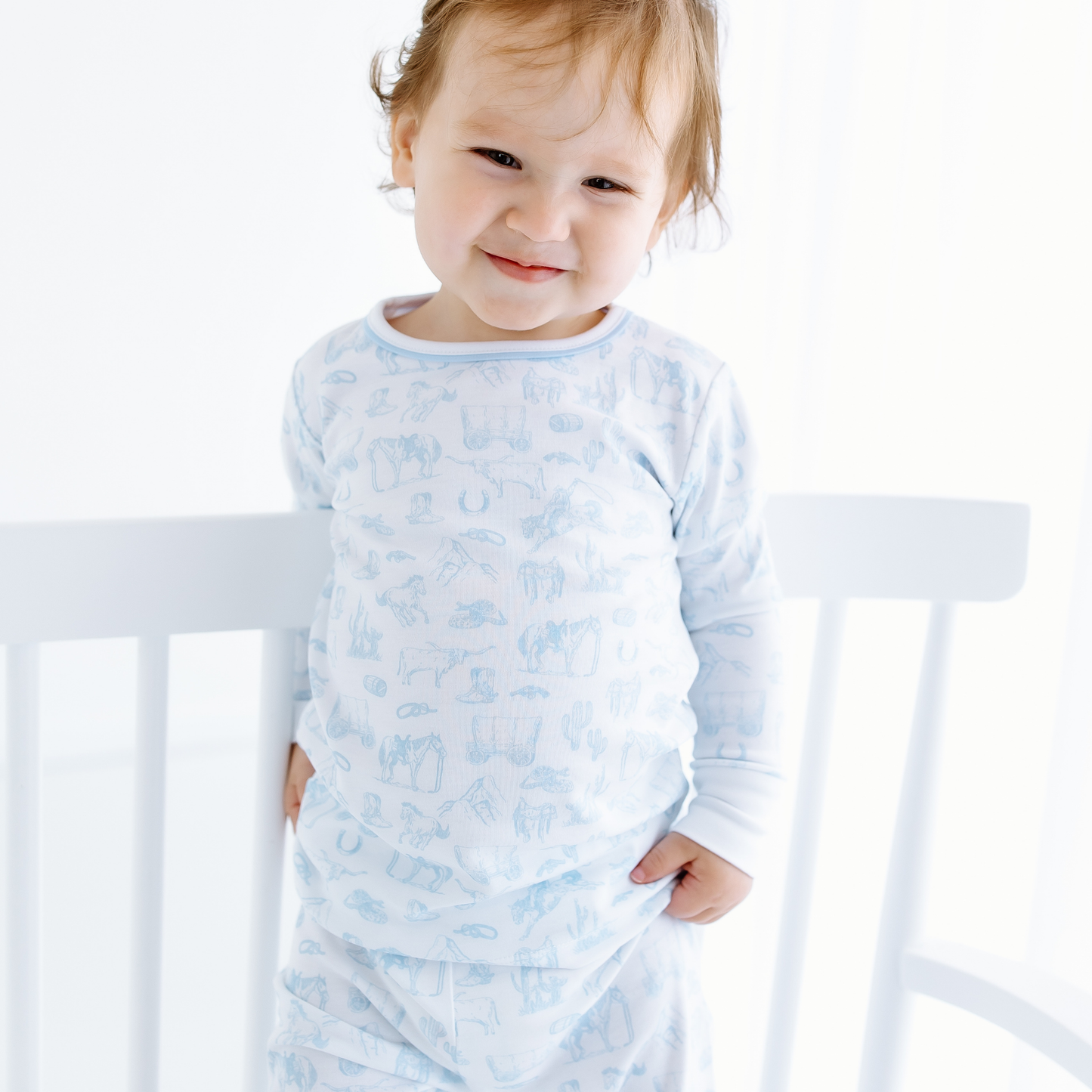 Magnolia Baby Wild West Toile Pjs