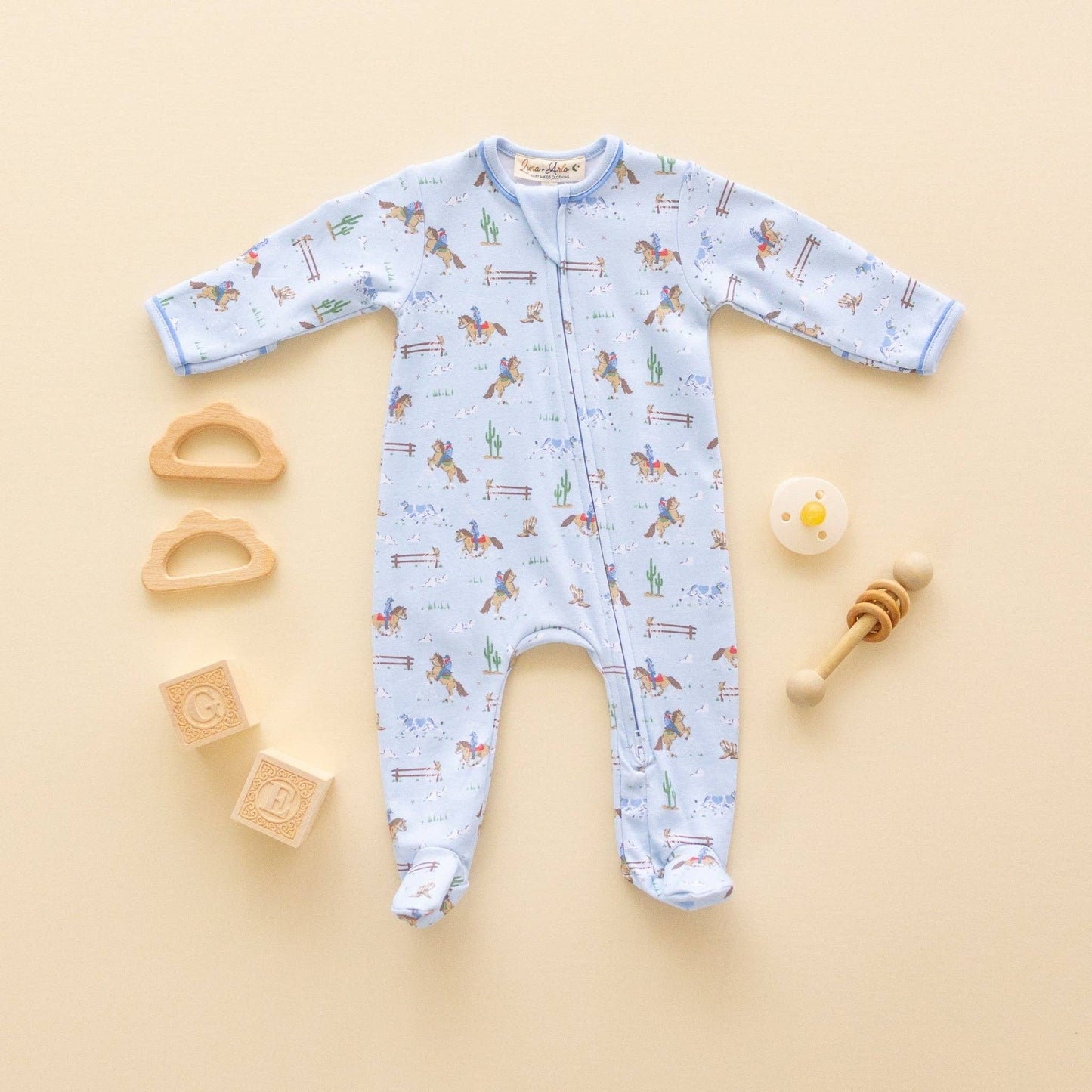 Blue Little Wranglers Zippy