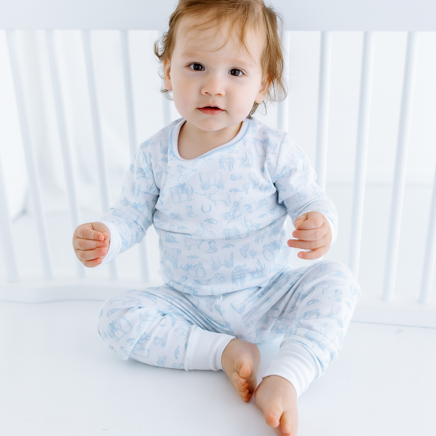 Magnolia Baby Wild West Toile Pjs