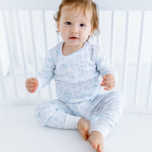 Magnolia Baby Wild West Toile Pjs